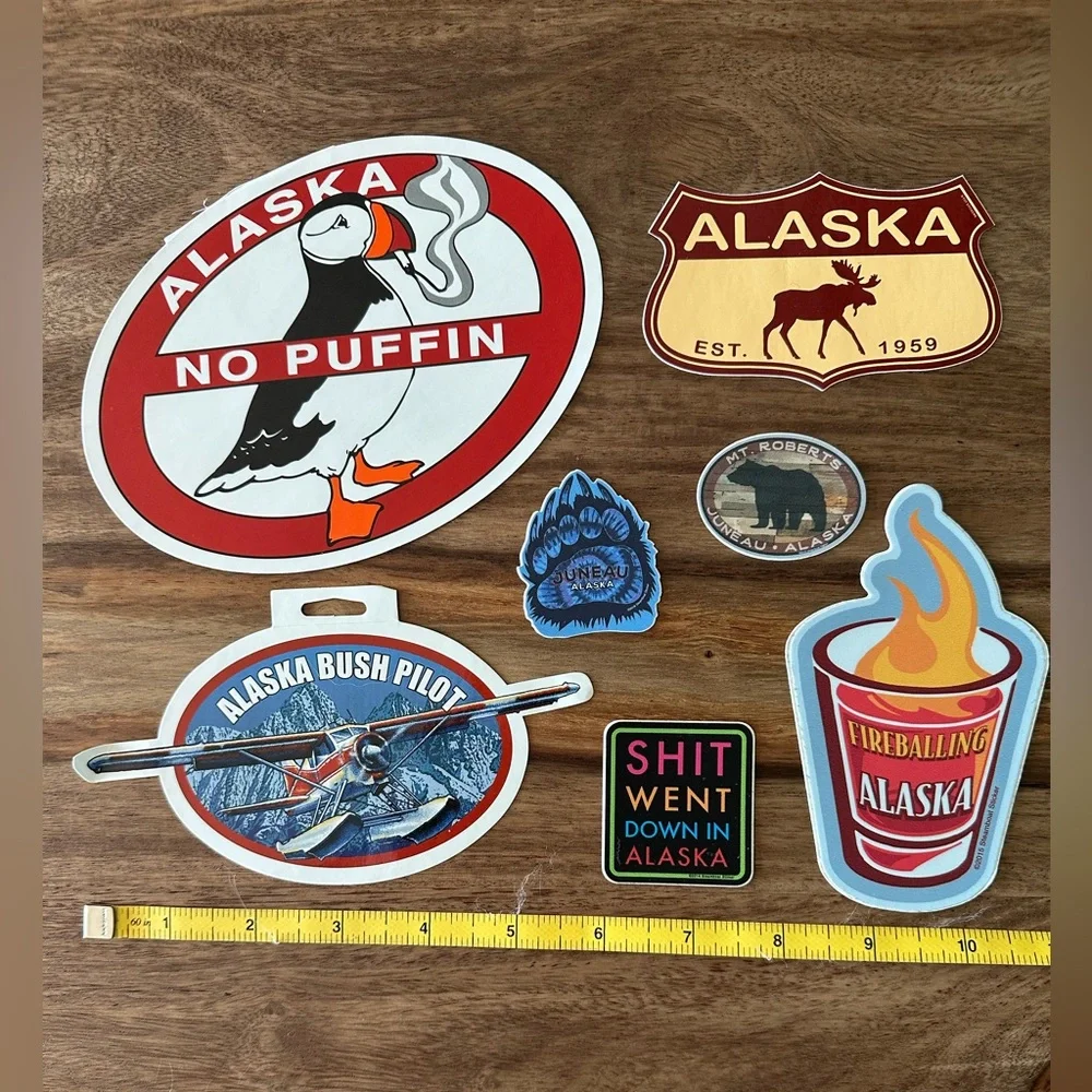 Alaska Themed Sticker Set - Picture 9 of 15